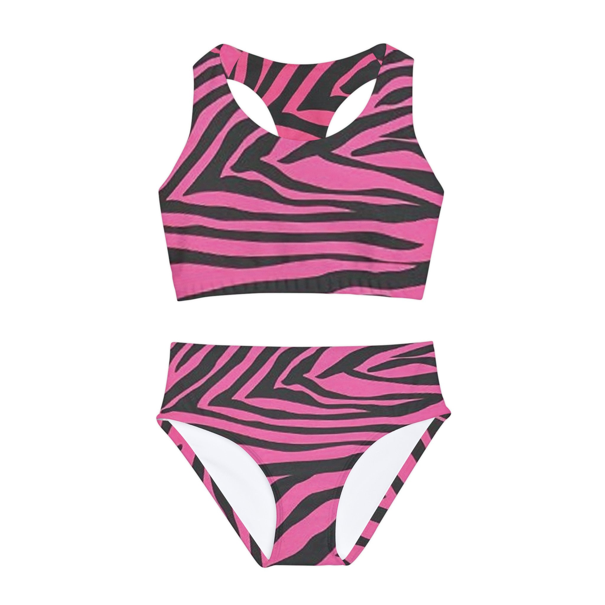 Pink Zebra Swimsuit