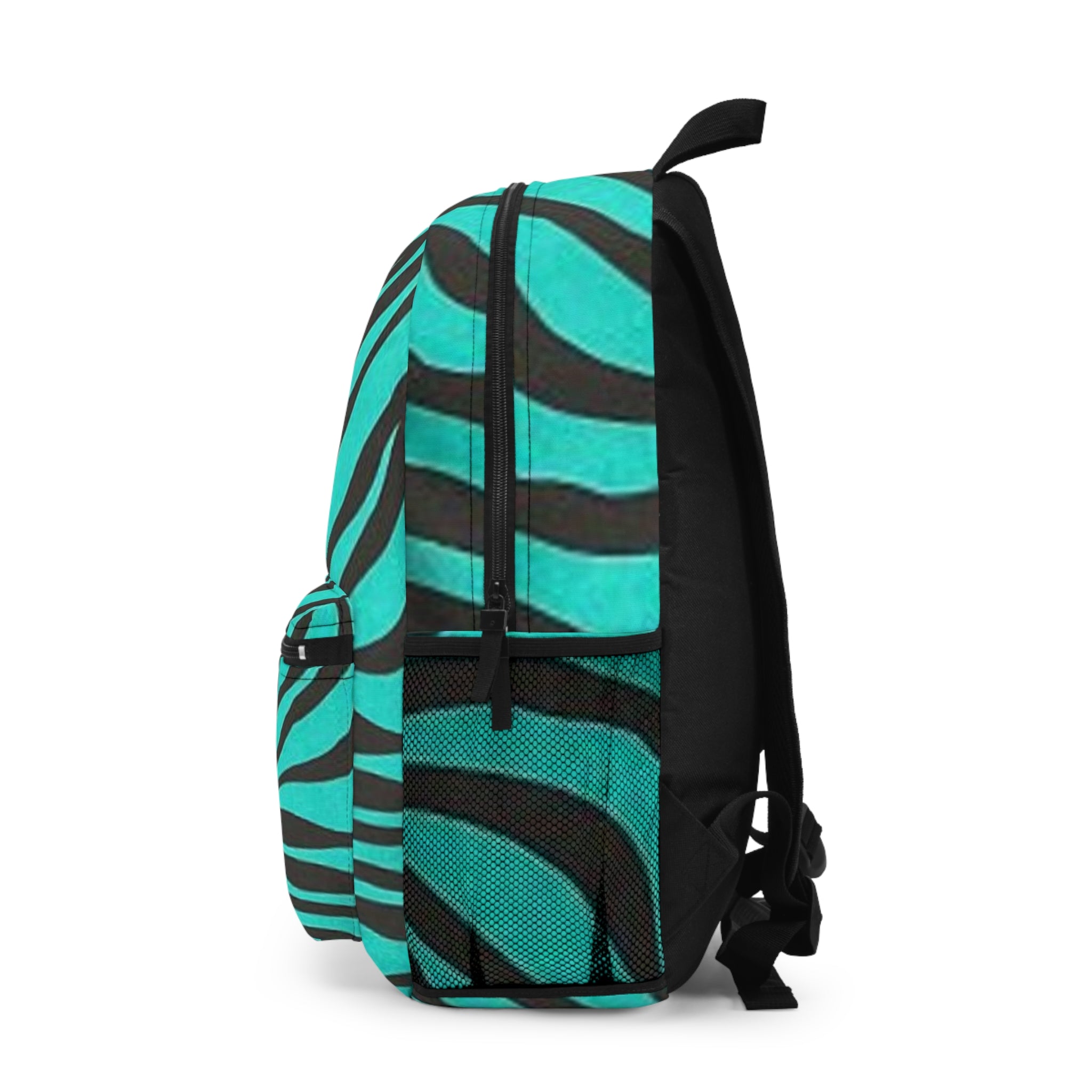 Green Zebra Backpack