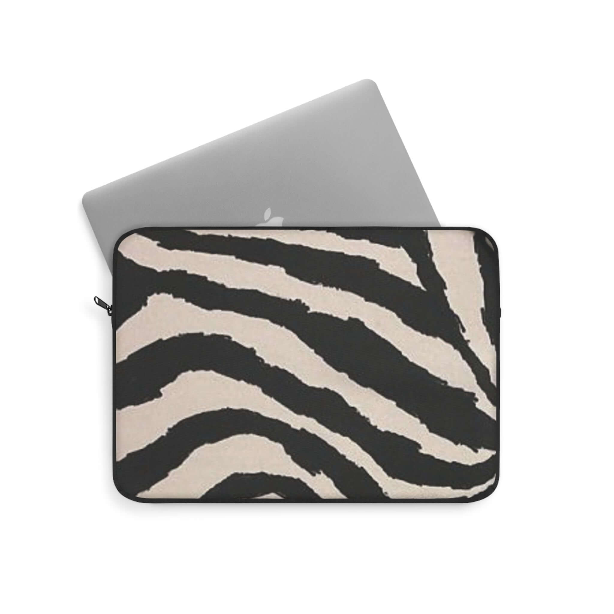 ZebraTech Sleeve |Safari Chic Laptop Cover |Wild Stripe Notebook Sleeve |Savanna Style Laptop Case |Jungle Print Tech Sleeve |Zebra Stripes Tablet Cover |Equus Sleeve |Wild Print Laptop Protector |Monochrome Safari Tech |Pouch Zebra Print |Device Sleeve
