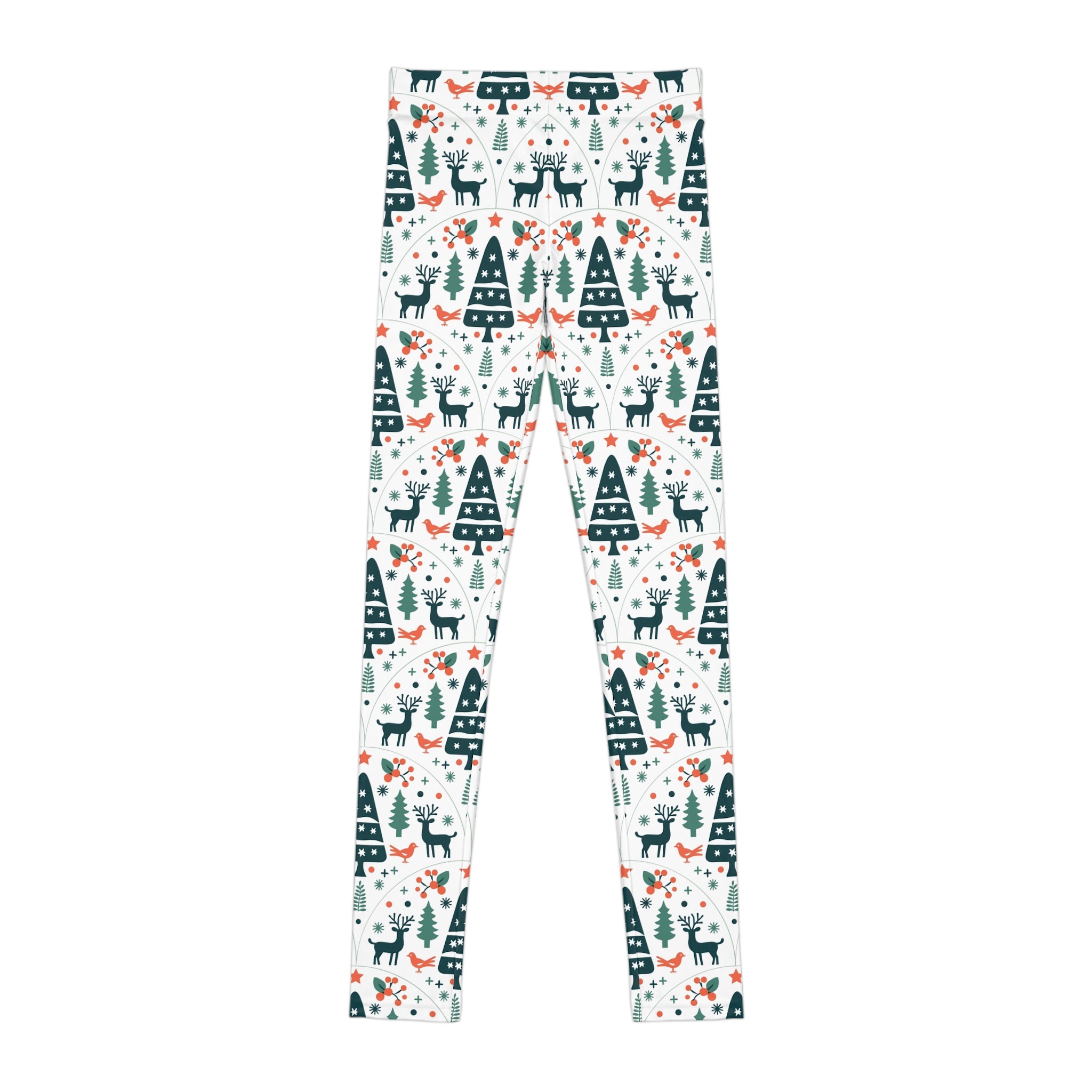 X-mas on Green Leggings