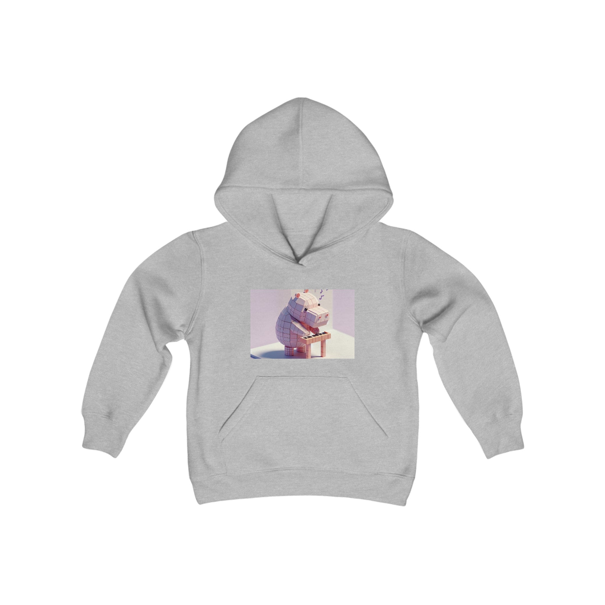 Hippo Piano Hoodie