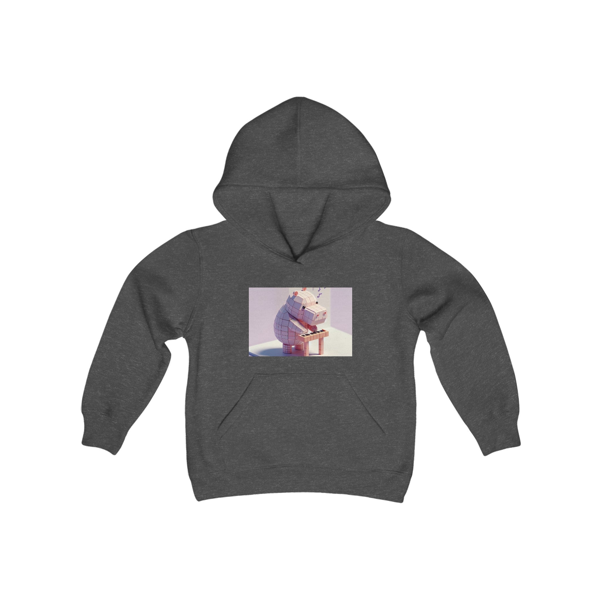 Hippo Piano Hoodie