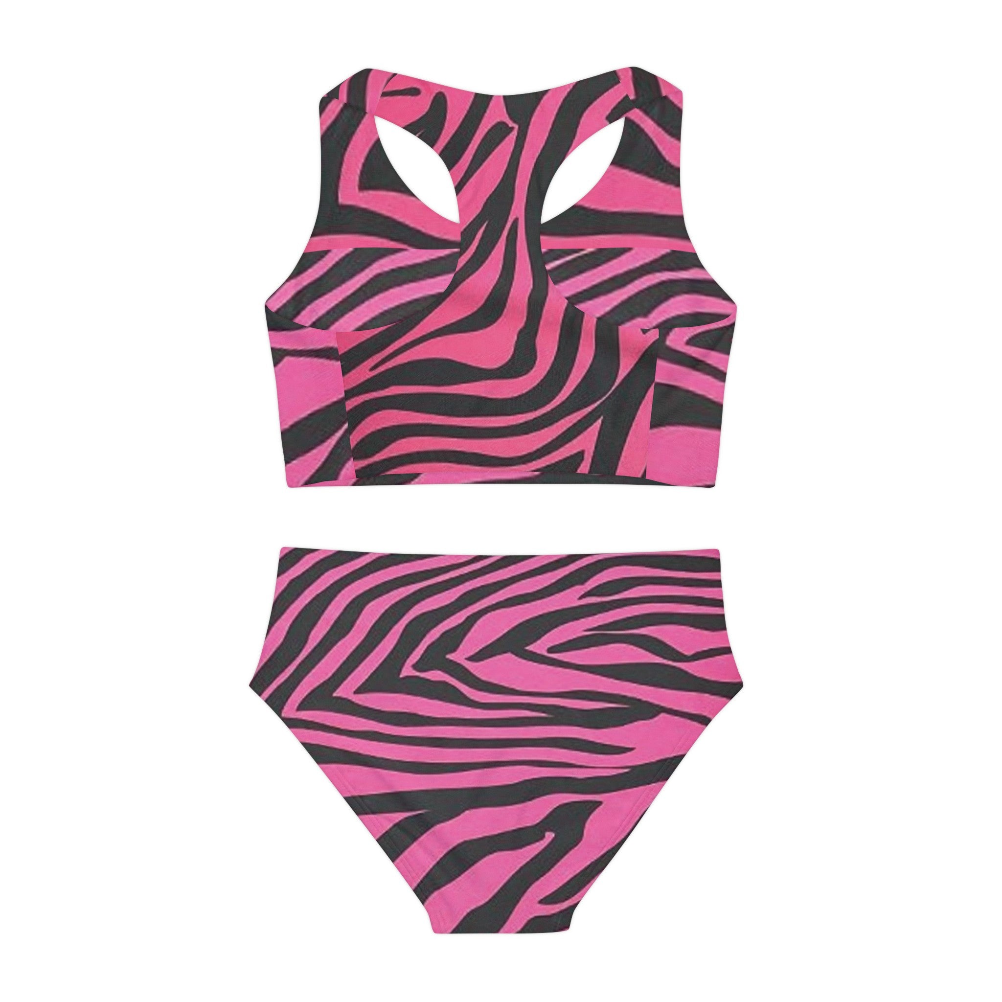 Pink Zebra Swimsuit