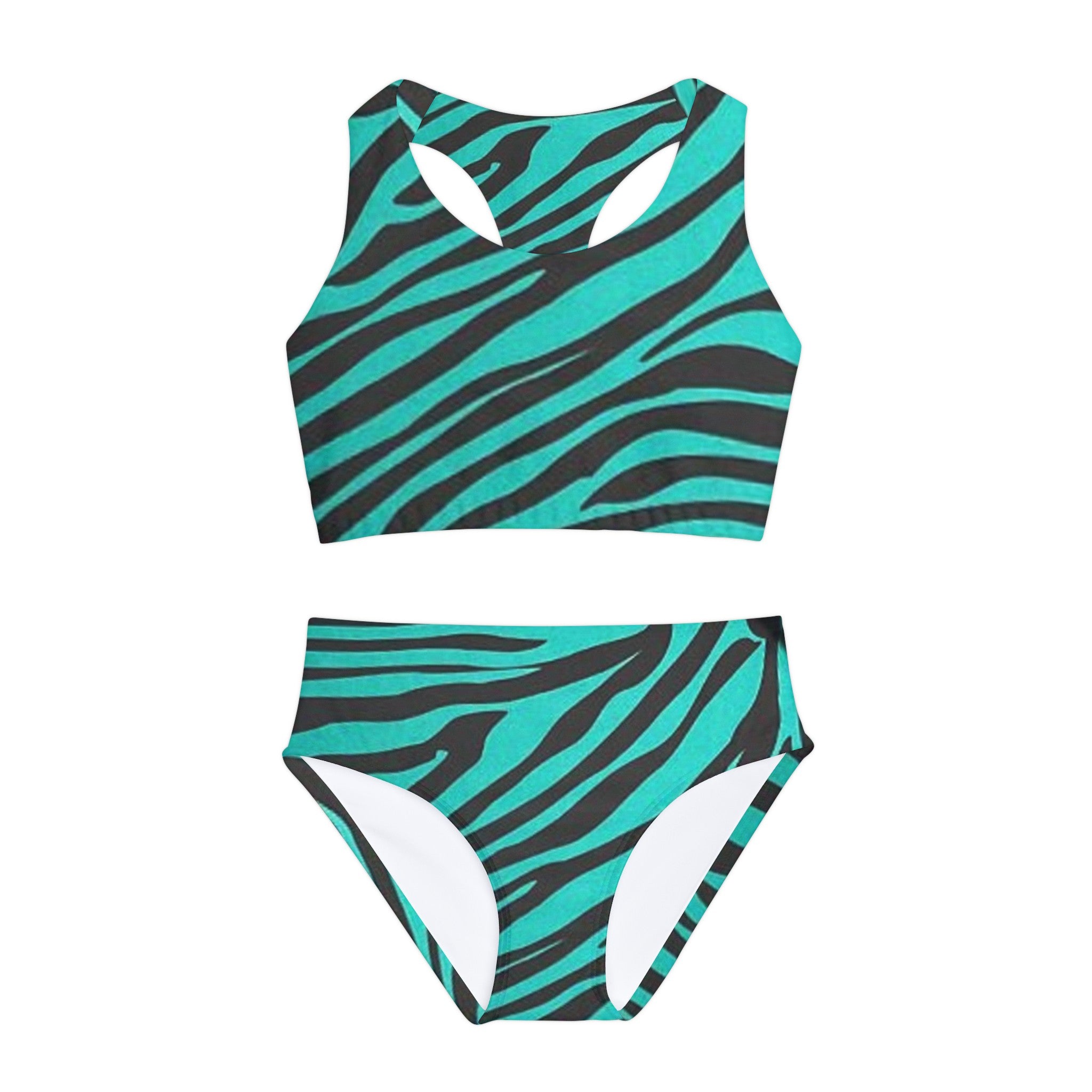 Green Zebra Swimsuit