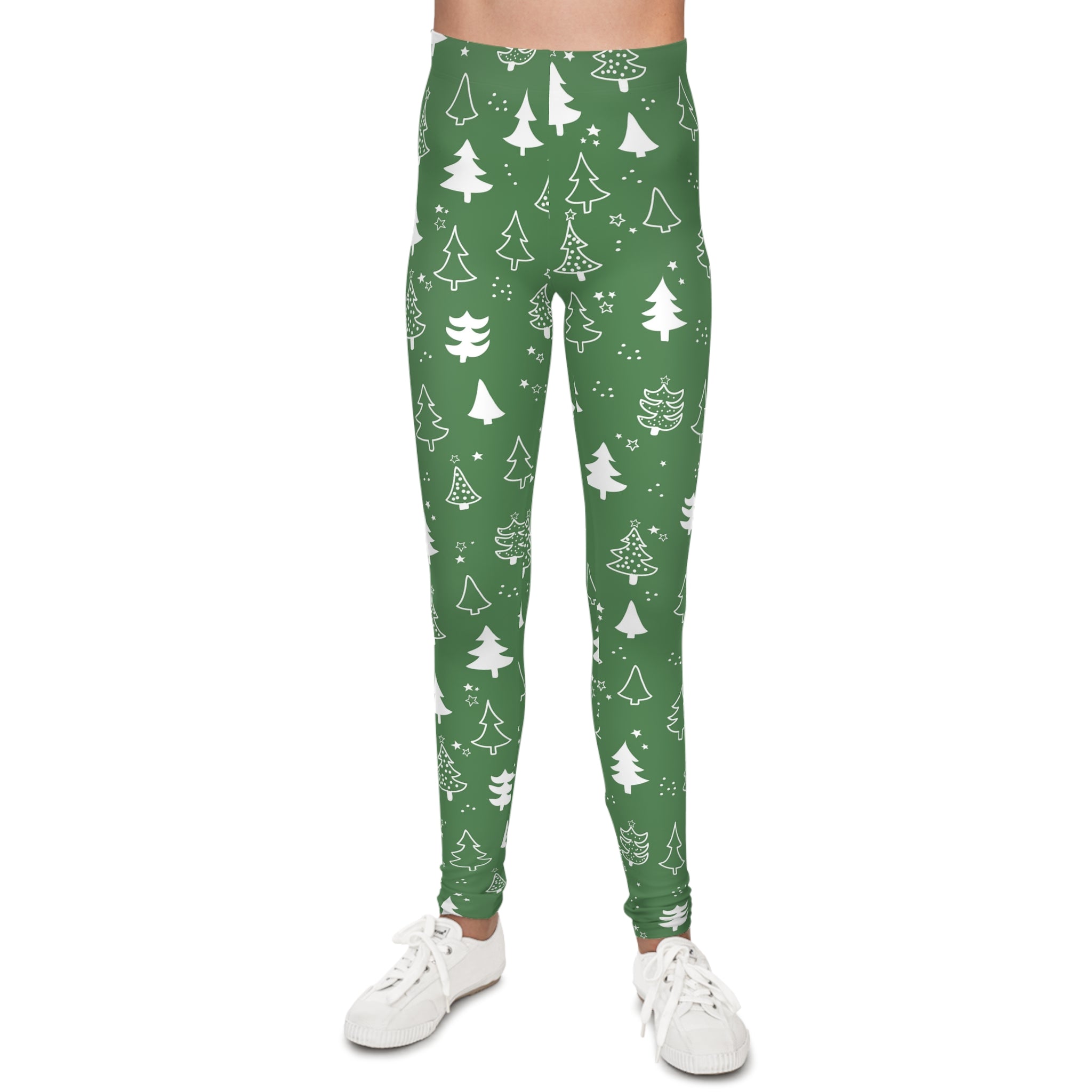 X-mas White Trees Leggings
