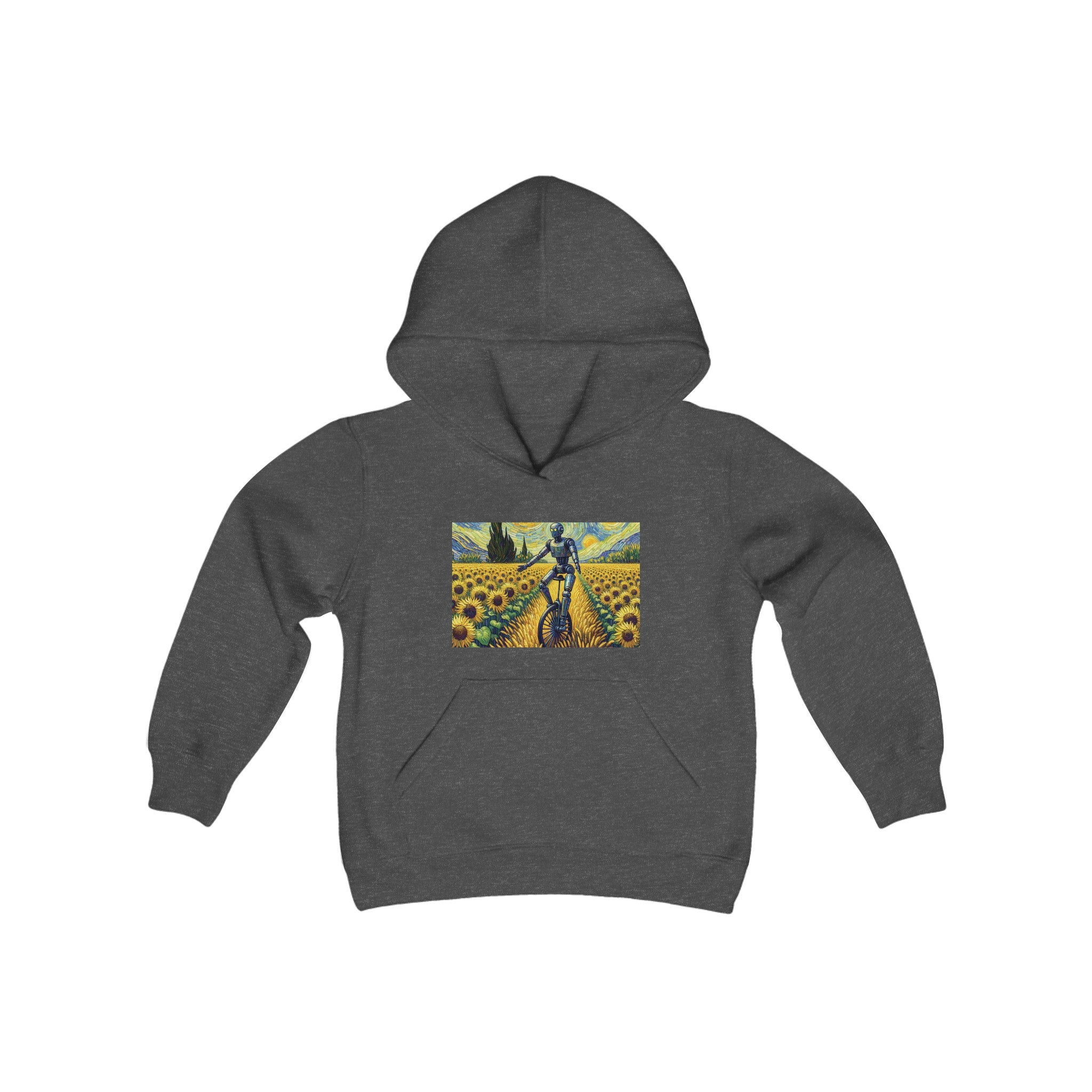 Vincent Van Gogh Robot Hoodie