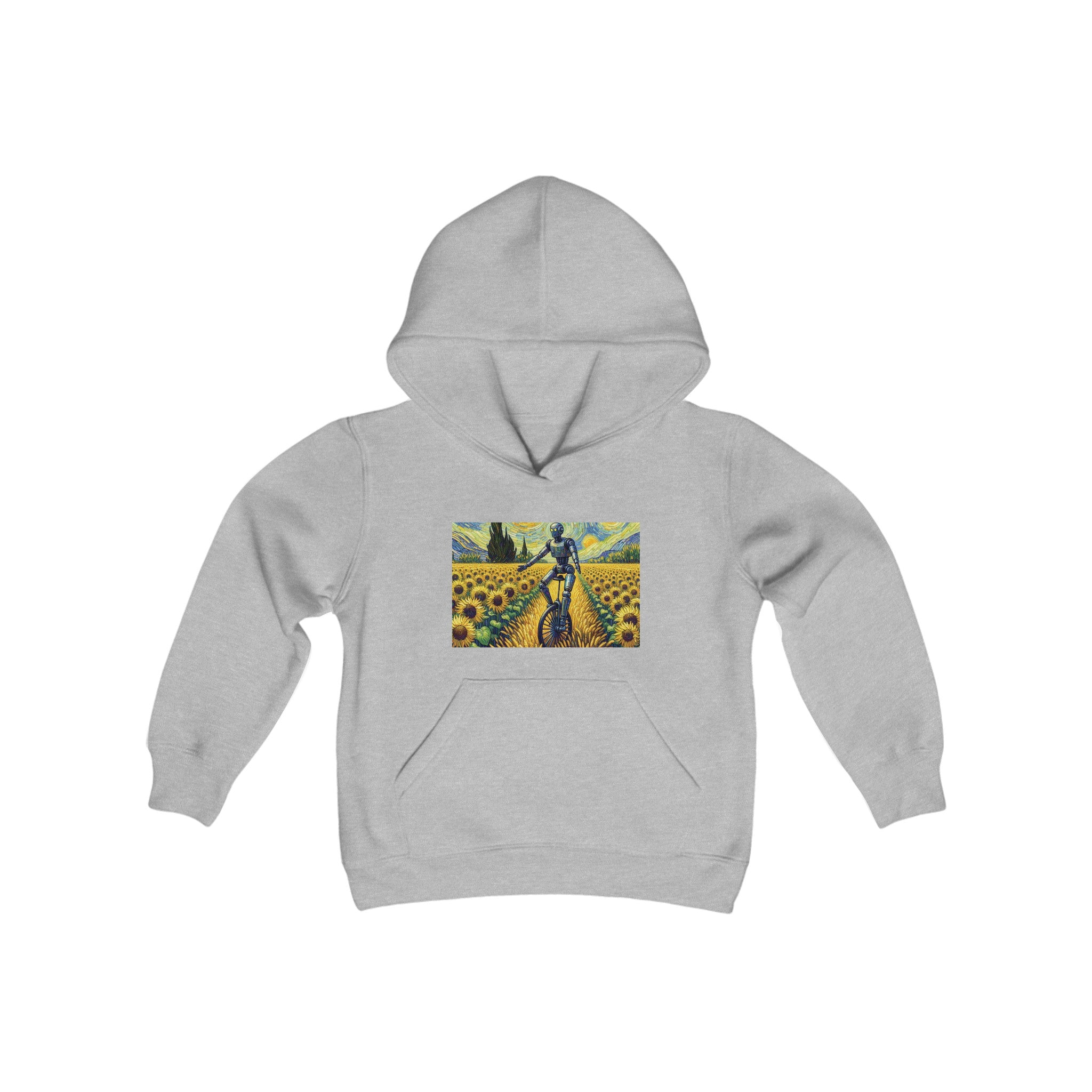 Vincent Van Gogh Robot Hoodie