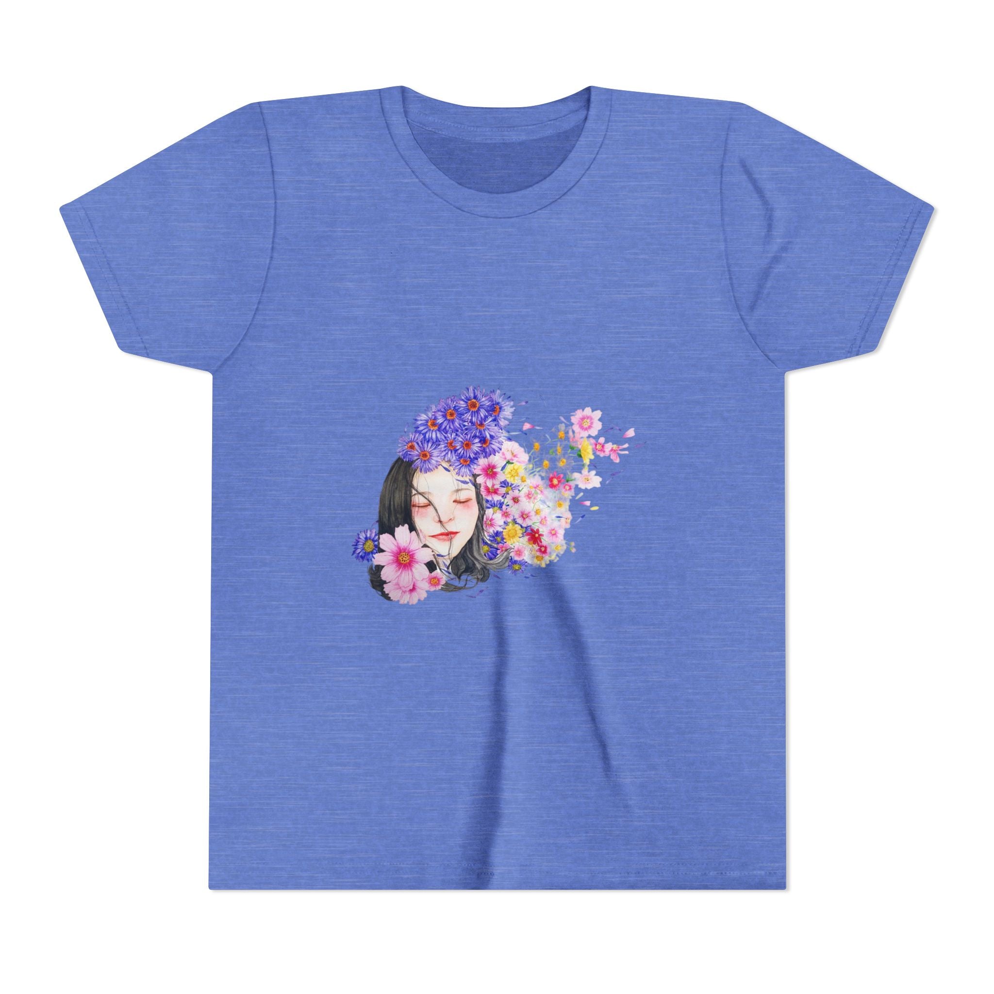 Girl With Flowers T-shirt