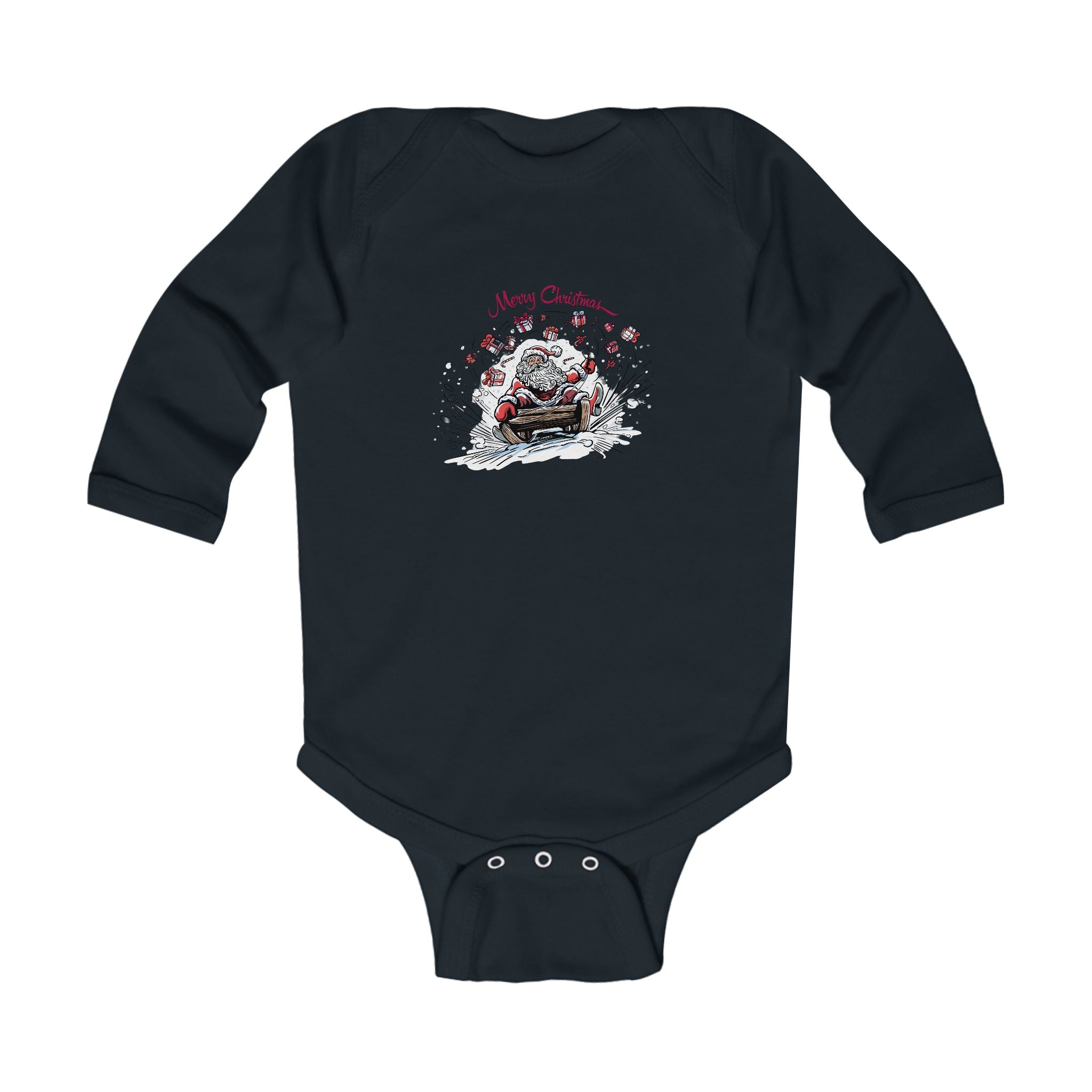 Santa Claus on Sleigh Bodysuit
