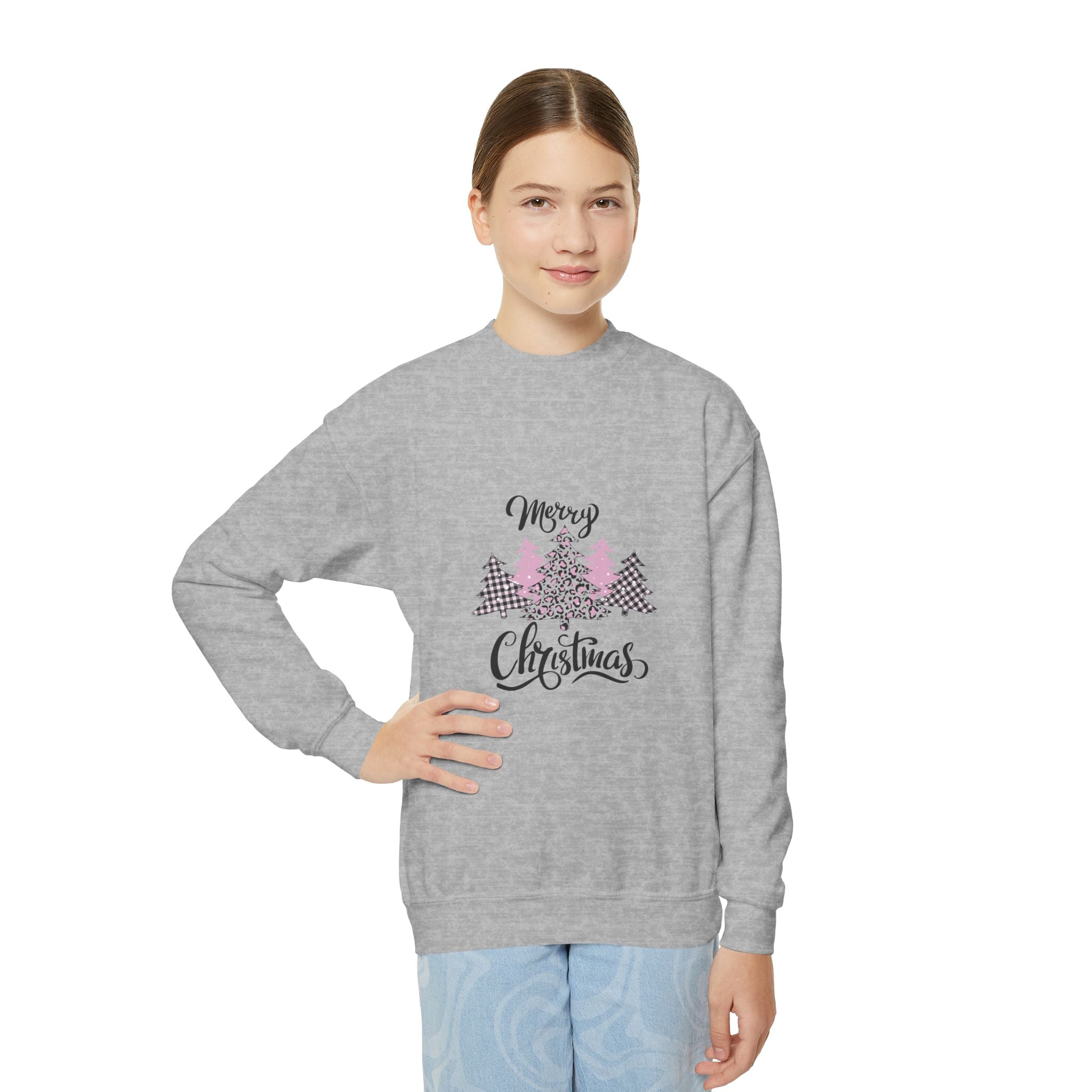 Merry Christmas Girly Sweatshirt