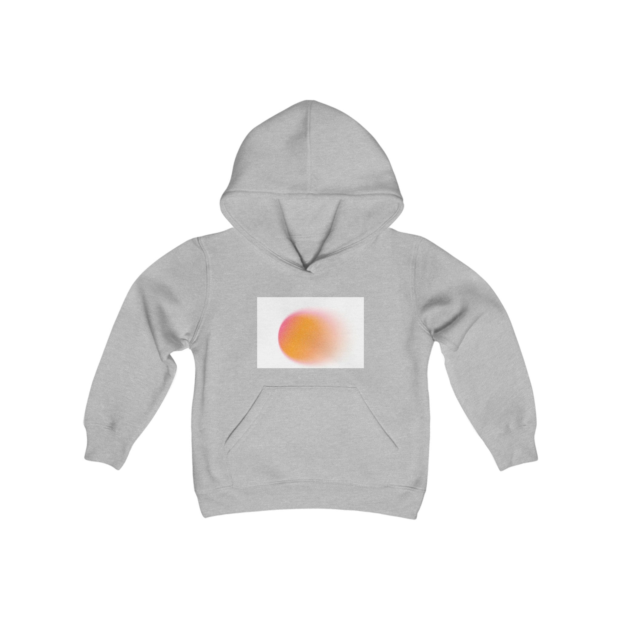 Color Gradiation Hooded Sweatshirt