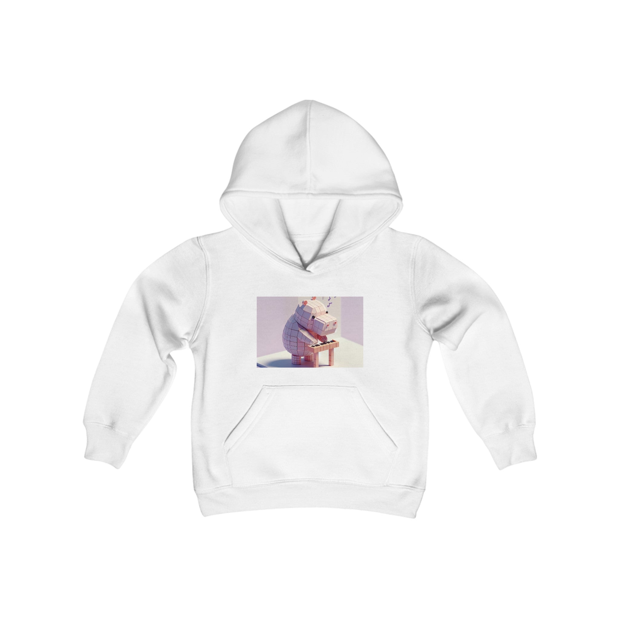Hippo Piano Hoodie