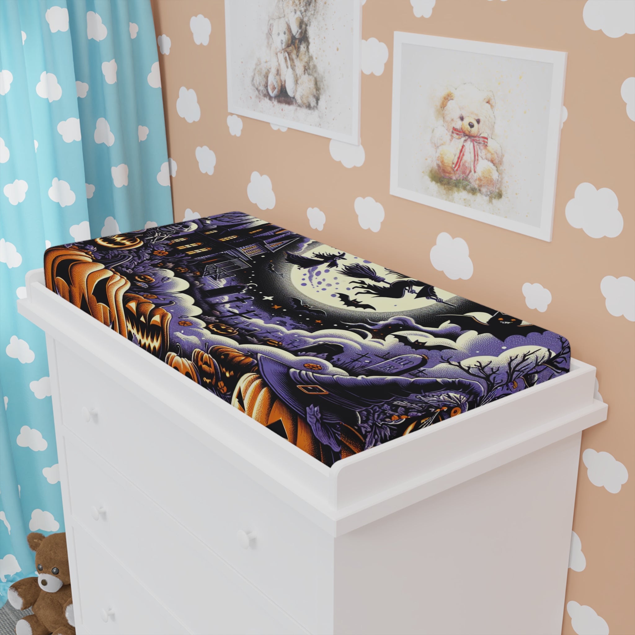 Halloween Changing Pad Cover