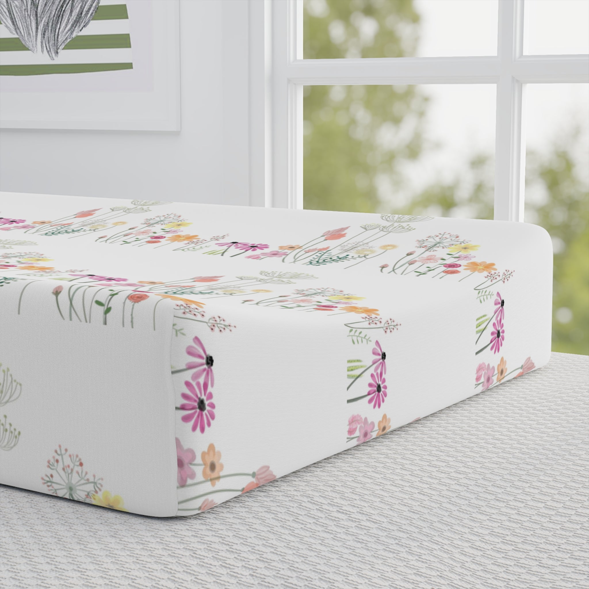 Floral Pad Cover