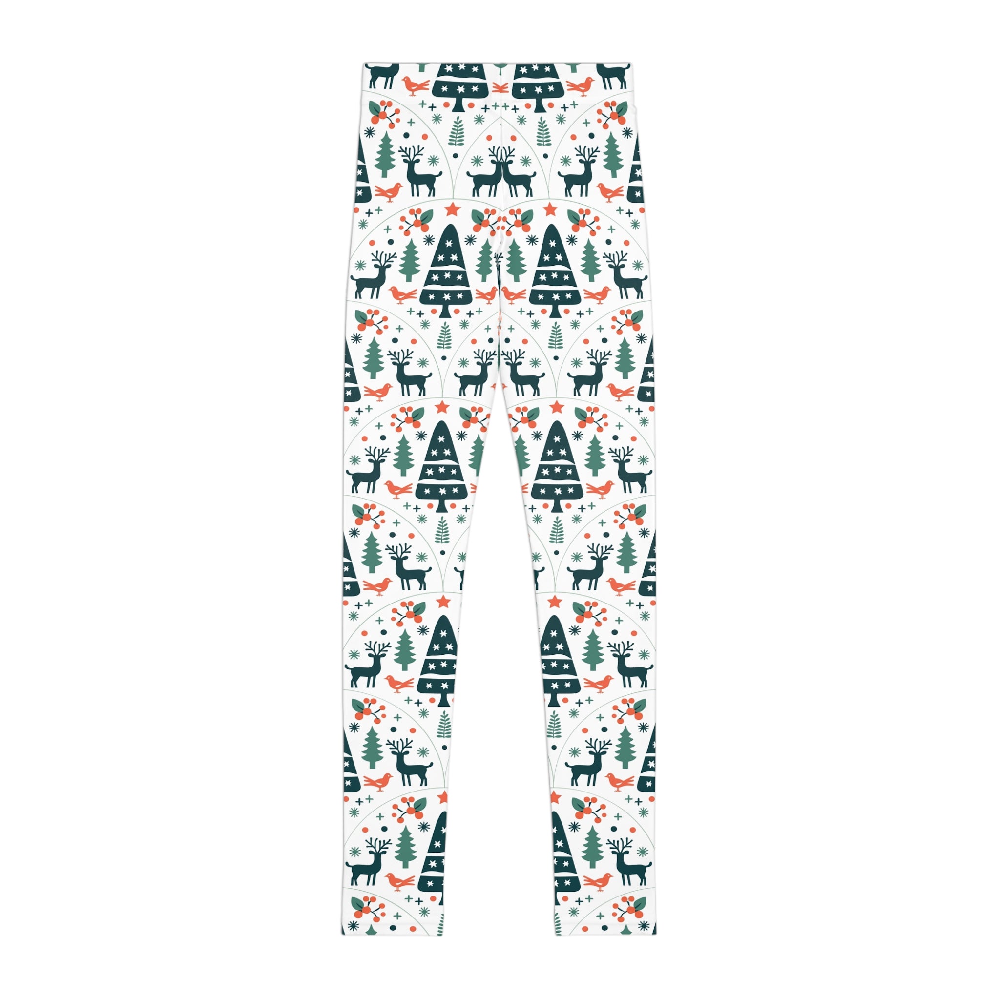X-mas on Green Leggings