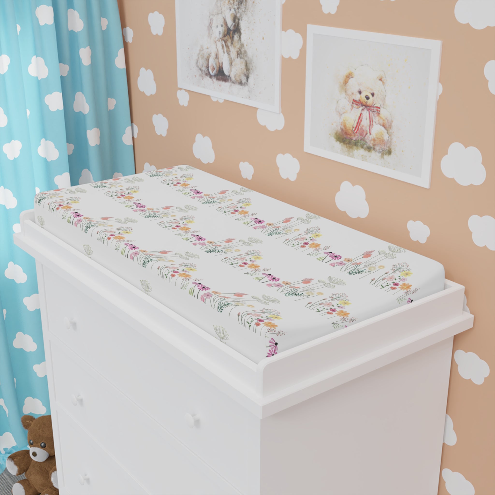Floral Pad Cover