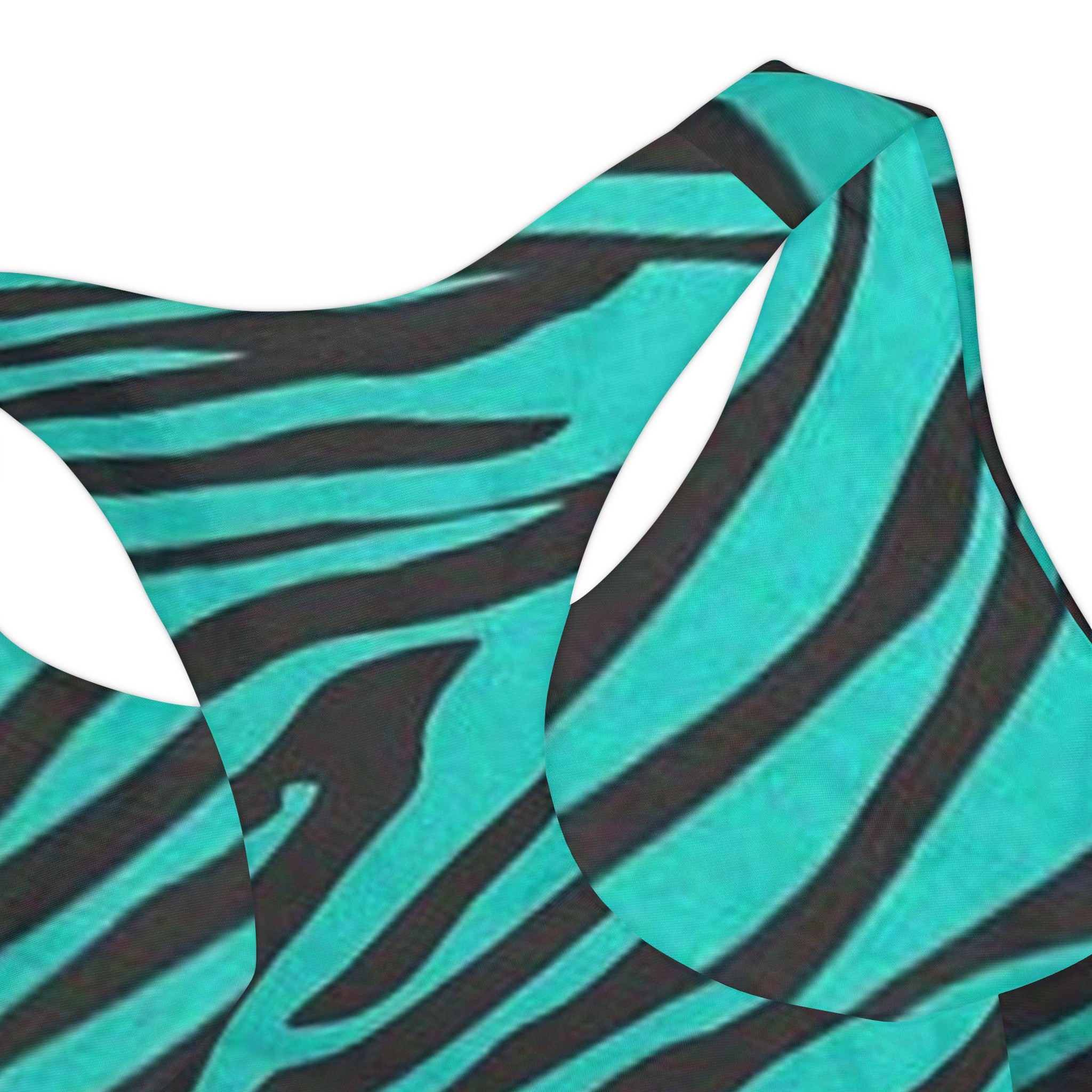 Green Zebra Swimsuit
