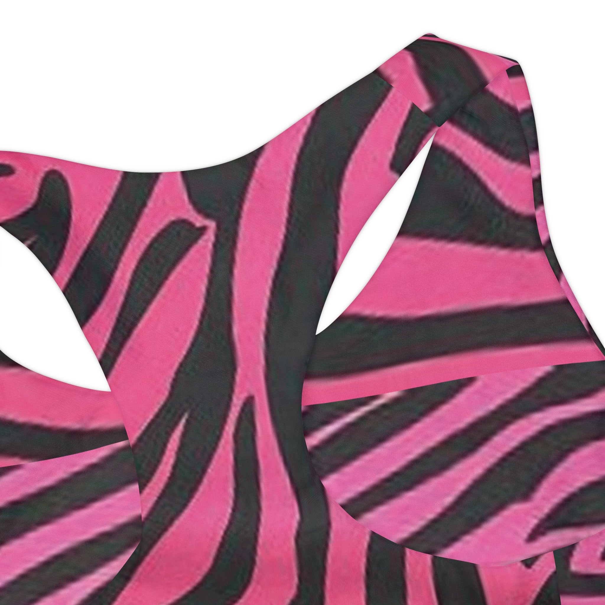 Pink Zebra Swimsuit