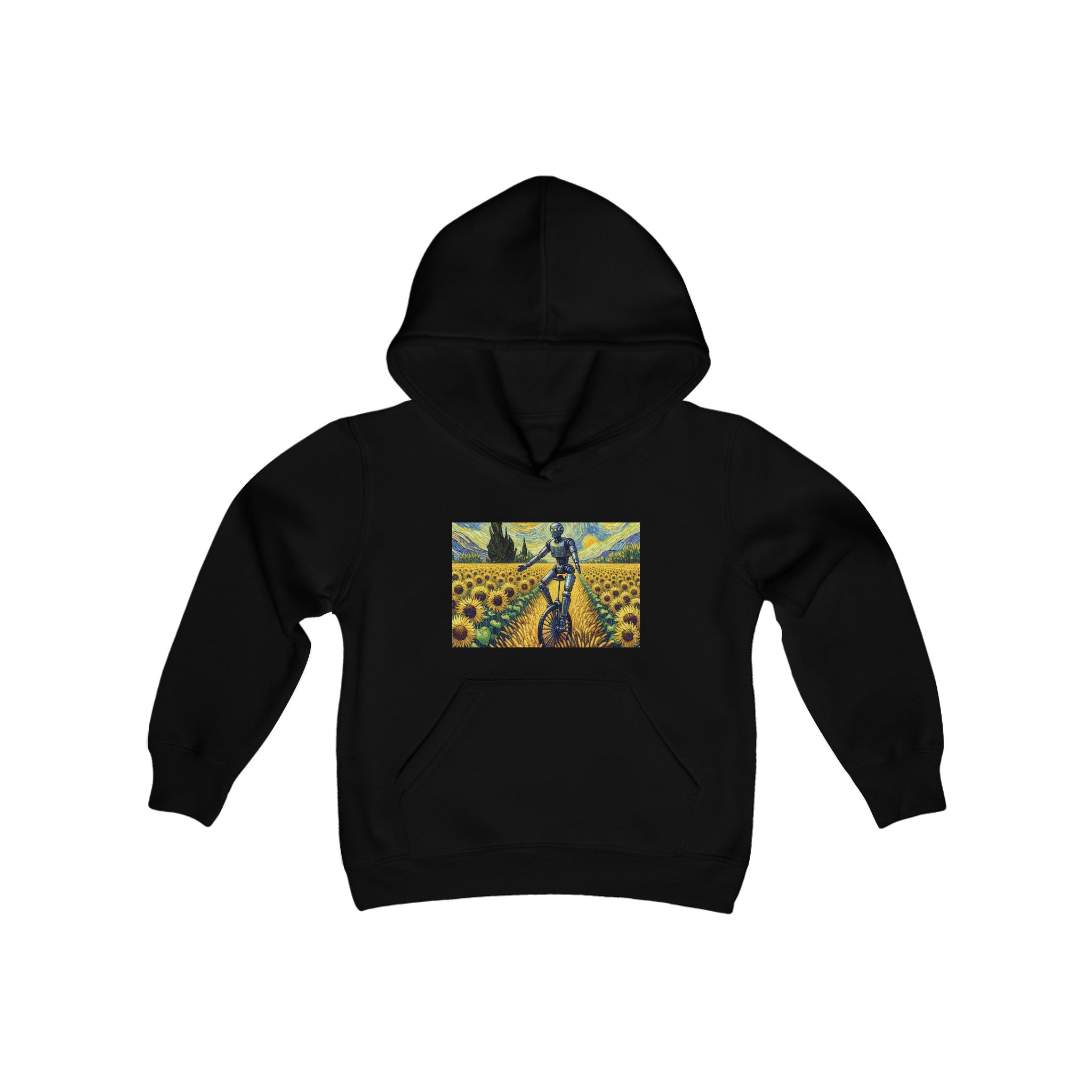 Vincent Van Gogh Robot Hoodie